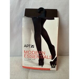 Apt 9‎ Brown Modern Essentials Control Top Tights Size M